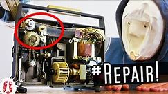 Repairing Another Broken Old Vintage Super8 Film Projector #fixed #DIY #repaired