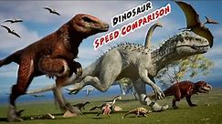Dinosaur Speed Showdown in 3d | Dinosaur Speed Showdown | Back to the past