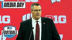 Wisconsin Coach Paul Chryst Speaks With the Media | 2021 Big Ten Football Media Days