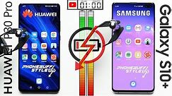 Huawei P30 Pro vs. Galaxy S10+ Battery Test