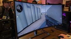 CES 2020 - MSI Optix MAG342CQR Curved Gaming Monitor