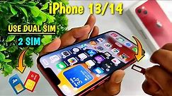How To Use 2 Sim in iPhone 13/14 (Esim)