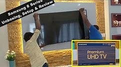 Samsung 55 Inches RU8000 4k TV Unboxing, Setup and Review - A2Z Construction