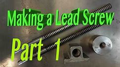 How to make a LEAD SCREW