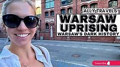 WARSAW VLOG: Exploring Warsaw, Poland's History at the WARSAW UPRISING MUSEUM, MONUMENT, and GHETTO