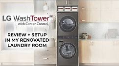 LG WashTower Review - How It Works in My Newly Renovated Laundry Room!