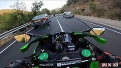 Savage Mode On - Ninja ZX10R Vs Ducati Panigale @StreetBikeRacers