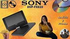 Reproductor DVD Portatil Sony DVP-FX820 (01) (Portable DVD Player)