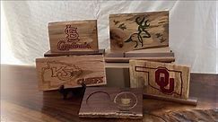 How to Create Wood Engraving and Epoxy Resin Projects