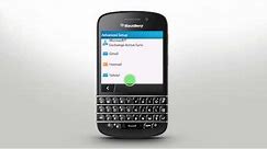 Account Setup: BlackBerry Q10 - Official How To Demo
