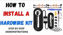 HOW TO INSTALL A HARDWIRE KIT STEP BY STEP INSTALLATION UNBOXING AND HOW TO HIDE THE WIRES