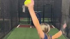 Marina Harrod softball Pitching skills