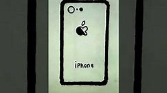 HOW TO DRAW APPLE IPHONE 5 C DRAW A PICTURE #art #drawing #glass #apple #draw #icecream