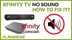 XFINITY TV No Sound - How to FIX? Comcast Xfinity