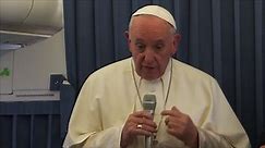 'Don't throw them out of the family,' Pope tells parents of gay children