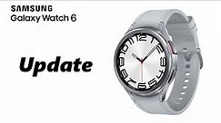 How To Update Samsung Galaxy Watch 6 /6 Classic