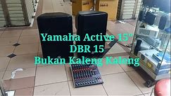 Speaker Yamaha active 15 inch DBR 15