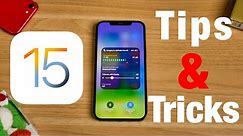 iOS 15 - 10 TIPS & TRICKS!