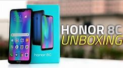 Honor 8C Unboxing and First Look | Specs, Camera, Features, and More