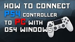 How to Connect PS4 Controller to PC with DS4 Windows Driver