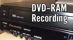 Vintage Video Dub DVD-RAM Panasonic DMR-EZ47V