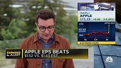 Apple reports 'better than expected' earnings driven by iPhone sales