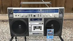 Sears' best boombox, the SR-2199! Early 80s vintage ghettoblaster!
