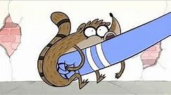Regular Show | Every Time Rigby gets Punched