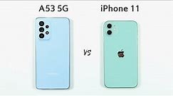 Samsung A53 5G vs iPhone 11 | SPEED TEST