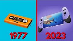 Evolution Of Nintendo Consoles 1977-2023