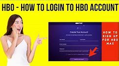 HBO | HBO Sign In | How To Login To HBO Account | HBO App Tutoring