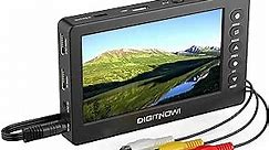 DIGITNOW Video to Digital Converter, VCR VHS to Digital Converter with 5" OLED Screen, Video Recorder Capture Device from DVD, RCA, Hi8, Camcorders, Gaming Systems, Support AV and HDMI