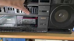 Sanyo C 44. A boombox with 7 band graphic equalizer