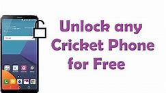 Cricket Phone Unlock - Unlock Cricket Phone For Free | Cricket Sim Unlock Code