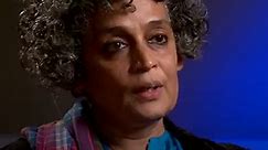 Arundhati Roy speaks to Newsnight's Evan Davis