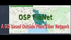 A GIS based Telecom OSP Fiber Network Planning and O&M software based on Open Source