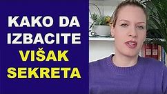 Kako da izbacite VIŠAK SLUZI (sekreta) iz disajnih puteva + BONUS recept /dr Bojana Mandić