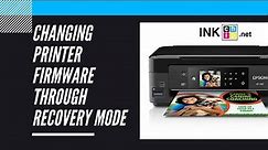 How to change printer firmware through recovery mode? | INKCHIP Chipless Solution