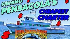 Fishing The CHEAPEST Charter In Pensacola FLORIDA | LOTS of Fish !!!!!!