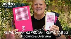New REVVL Lineup: 6x 5G, 6x PRO 5G & TAB 5G Unboxing | Metro by T-Mobile