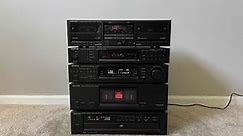Kenwood Home Stereo Audio System - KX-79CW Deck, KT-89 Tuner, KC-209 Preamp, KM-209 Amp, DP-R99 CD