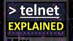 Telnet protocol easy explained