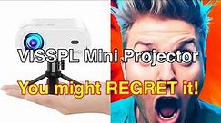 Mini projector, visspl full hd 1080p video projector review