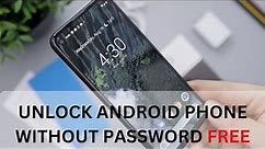 6 Fixes: Click here! Unlock Android phone without password free | Unlock free