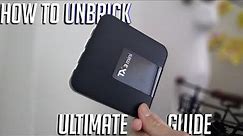 How to Unbrick the Tanix TX3 Mini (S905W) Ultimate Guide