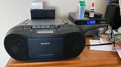 Sony CFD-S70 CD and Cassette Player With Radio Unboxing Video Honest Review Like and Subscribe.