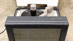 RESTORED RARE 1956 RCA MODEL 7-EP-45 "ELVIS PRESLEY" 45 RPM RECORD PLAYER