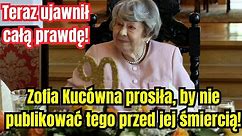Zofia Kucówna prosiła, by nie publikować tego przed jej śmiercią! Jaką prawdę ujawnia prezes Skolimo