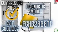 Frigidaire FGHB2868TF Not Cooling? Try Diagnostic Mode!