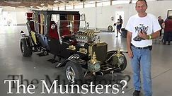 The Munster Mobile or a GREAT Replica - Gears and Ears Car Show